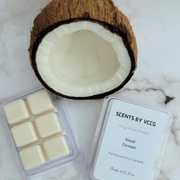 Island Coconut Soy Wax Melts - Picture 1 of 2